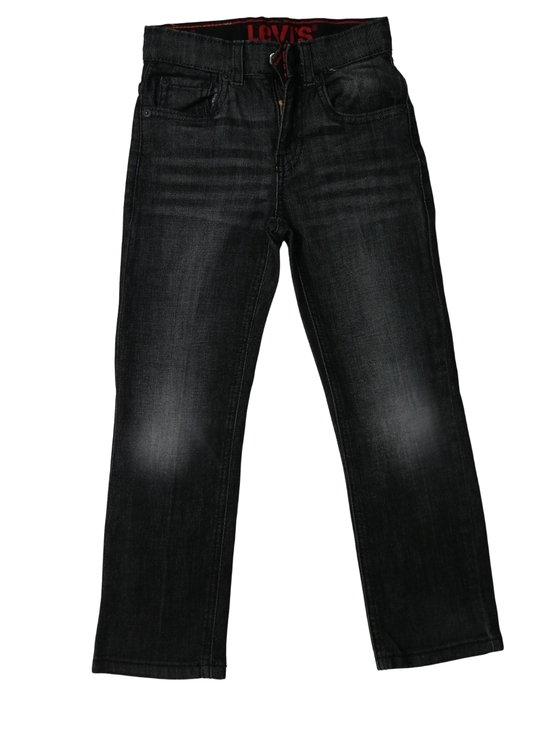 Levi's Other - Levi's 514 Straight Fit Boys Black Faded Jeans